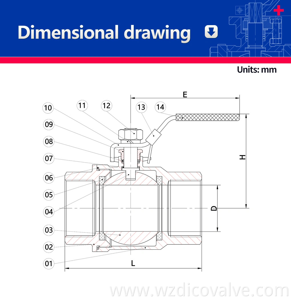 butt weld ball valve